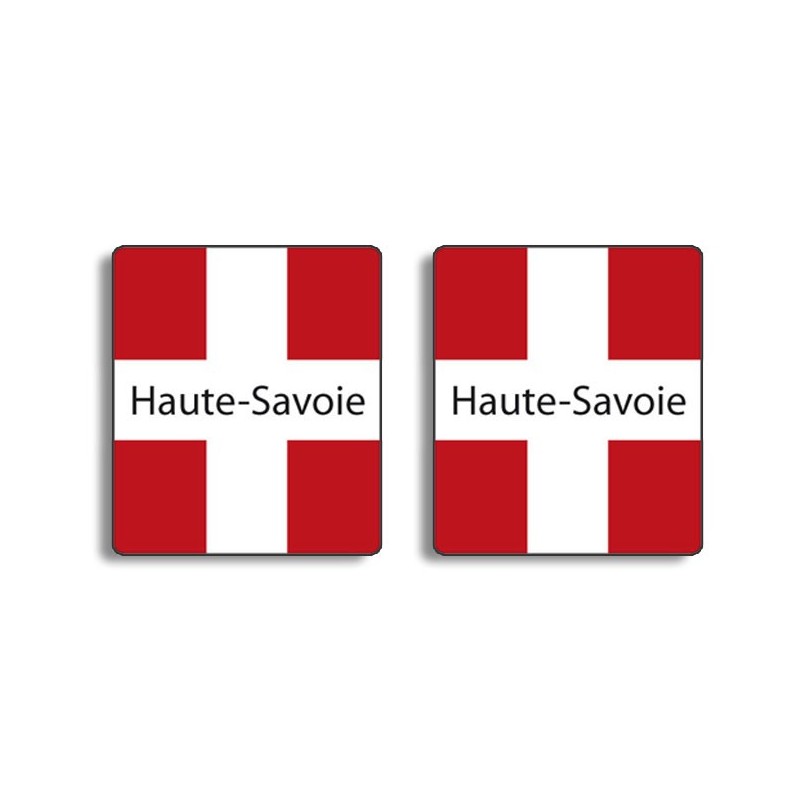 autocollant savoie ou hautesavoie plaque immatriculation