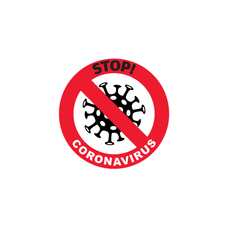 Sticker Stop Coronavirus