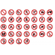 Interdiction ISO 7010