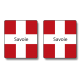 stickers croix de savoie - Savoie 73