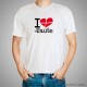 Tee shirt i love Haute-Savoie ou Savoie