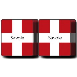 Autocollant Sticker Plaque d'immatriculation Voiture 74 Croix de Savoie  Version Bis - Cdiscount Auto