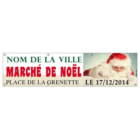 Banderole Marché de Noël