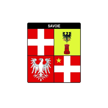 Autocollant Provinces de Savoie