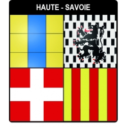 Autocollant Provinces de Haute Savoie