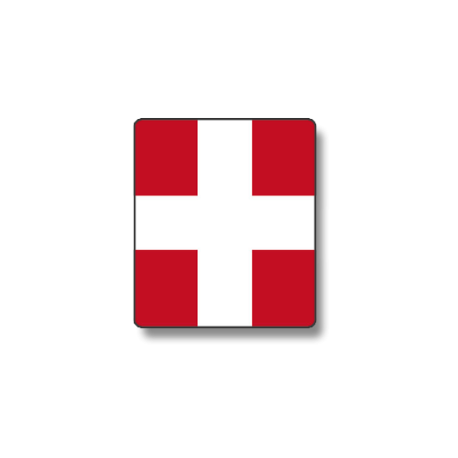 Panneau croix de Savoie